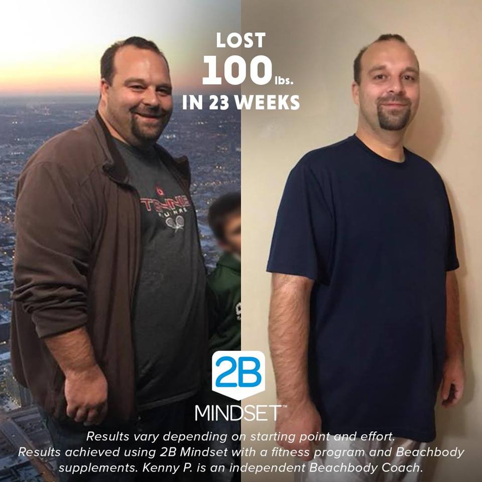 Kenny Lost 100 Pounds with the 2B Mindset