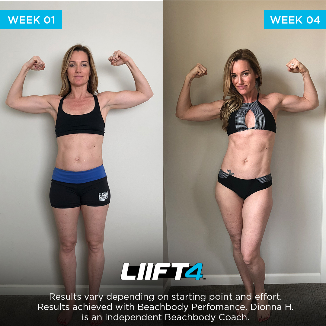 Dionna's LIIFT4 Results