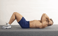 Basic Crunch for a Flatter Tummy