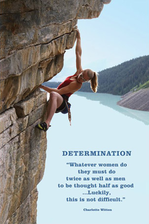 Determination!