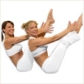 Teigh McDonough and Gillian Marloth, creators of Yoga Booty Ballet®