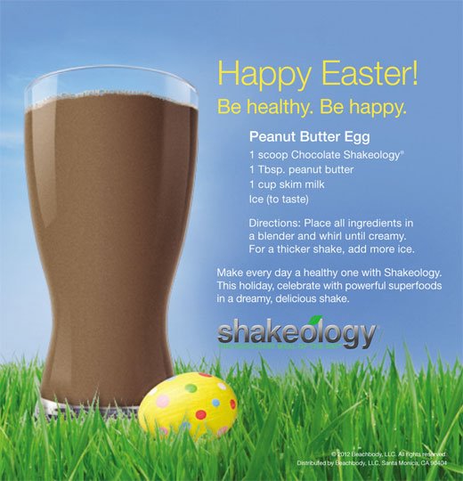Shakeology Peanut Butter Egg
