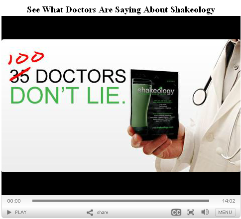 See What Doctors Are Saying About Shakeology