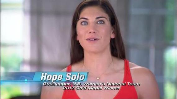 Olympic Gold Medalist Hope Solo uses Insanity: The Asylum