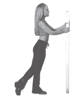 Standing Leg Curl Butt Exercise