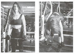 Stiff Legged Dead Lift Positions